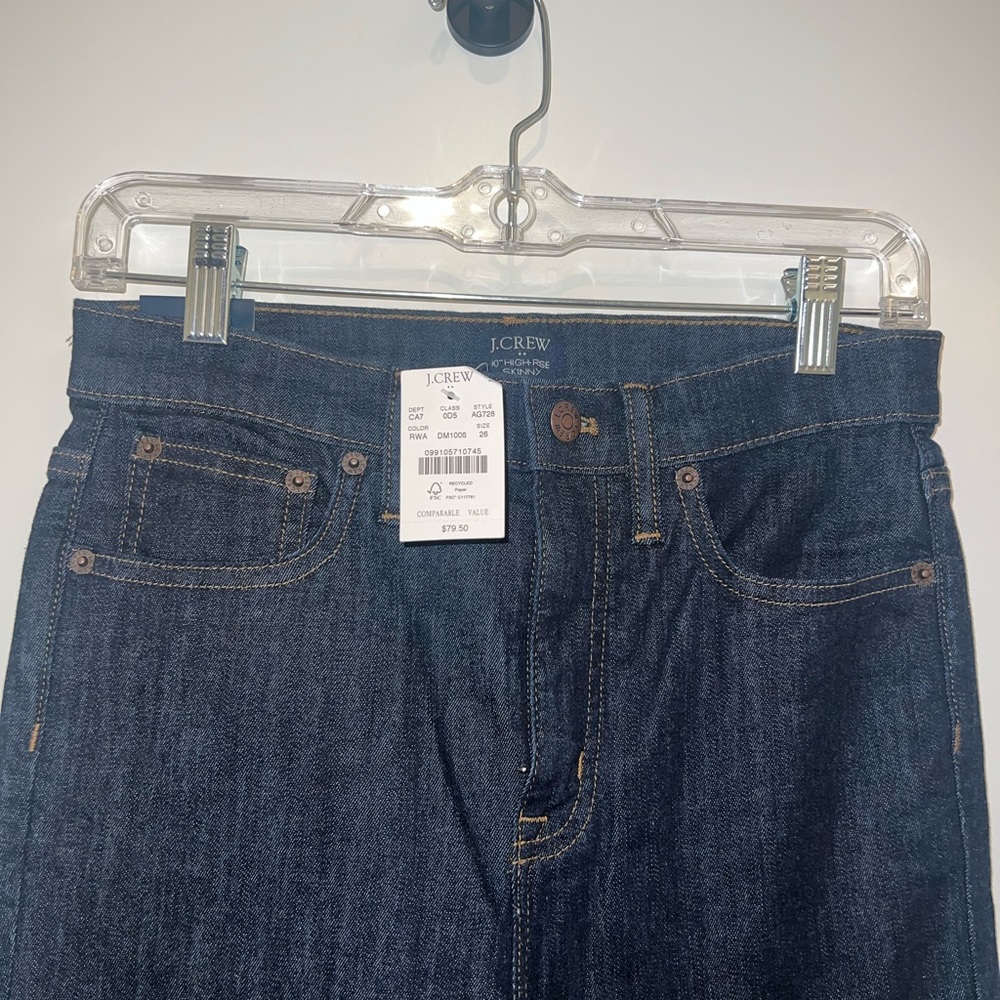 NWT J. Crew Highrise Skinny Jean